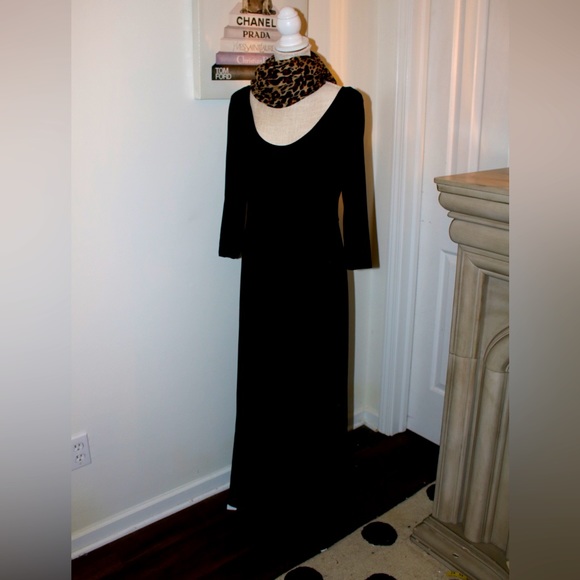 CALVIN KLEIN 3/4 Sleeve Maxi Dress Size 12 - Picture 2 of 11